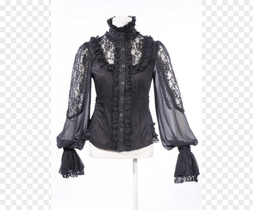 Corset Victorian Era Steampunk Blouse Ruffle Gothic Fashion PNG