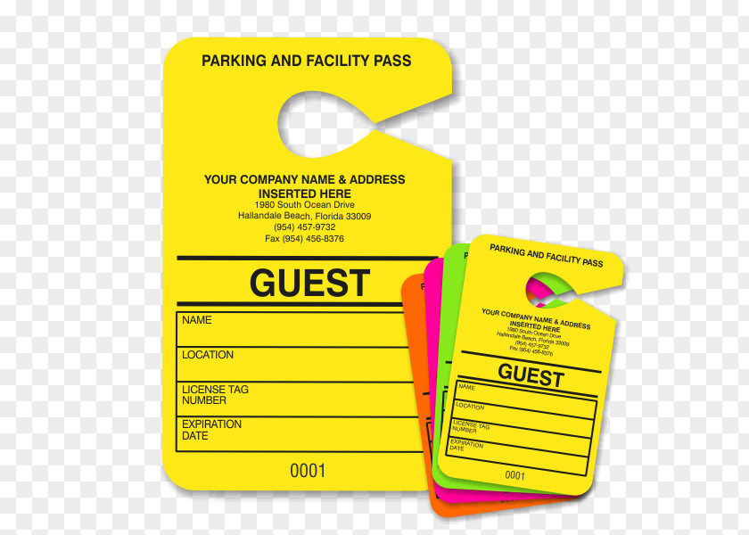 Custom Chiefs Day Parking Sav-Quick Printing Yellow Font PNG