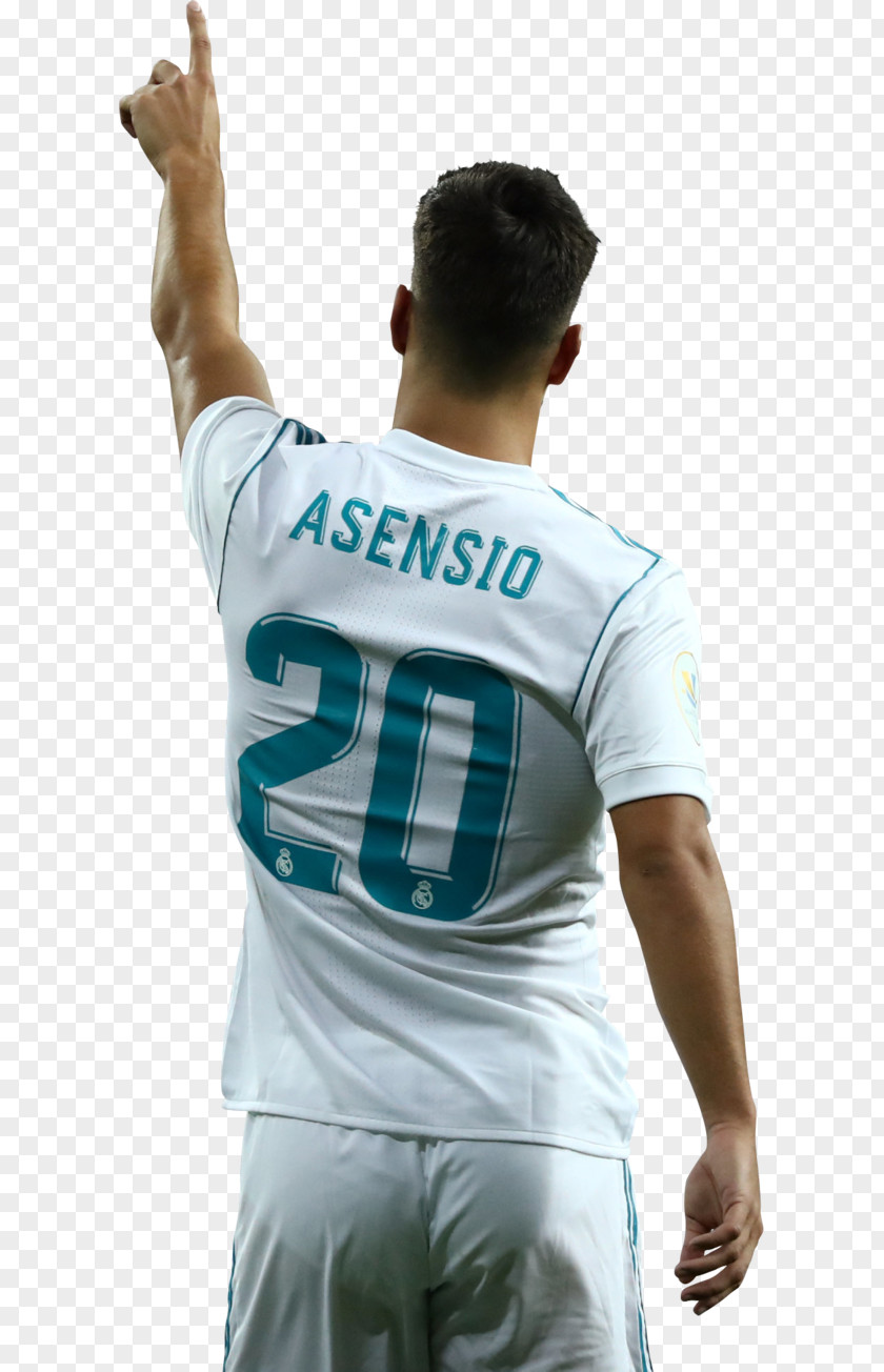 Marco Asensio Real Madrid C.F. Supercopa De España Football Player Jersey PNG