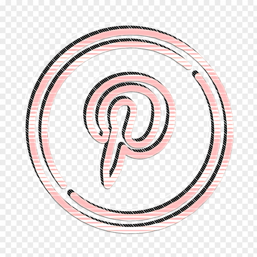 Pinterest Icon Social Circles Media PNG