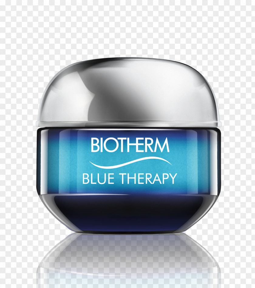 Biotherm Blue Therapy Moisturizing Cream Factor De Protección Solar Skin Product Design PNG