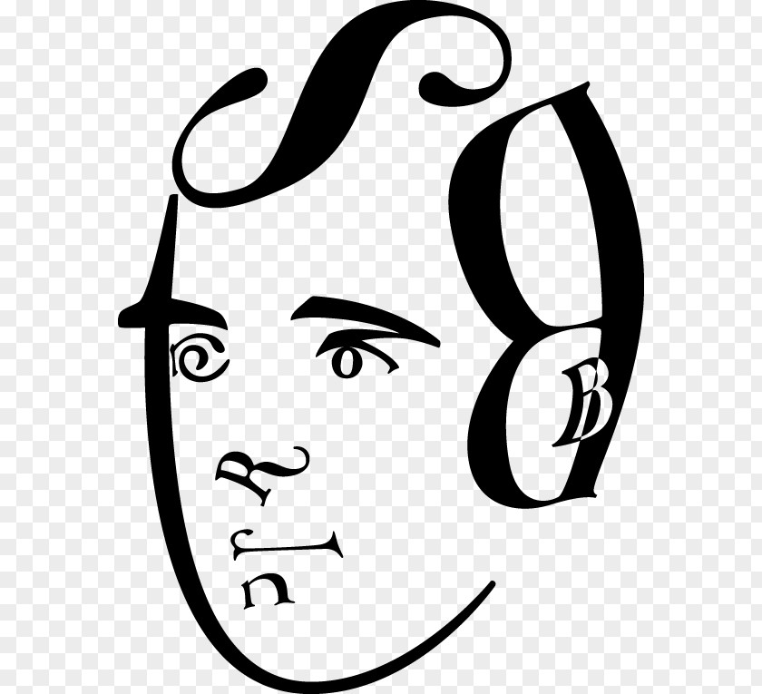 Burns Night Line Art Cartoon Nose Clip PNG