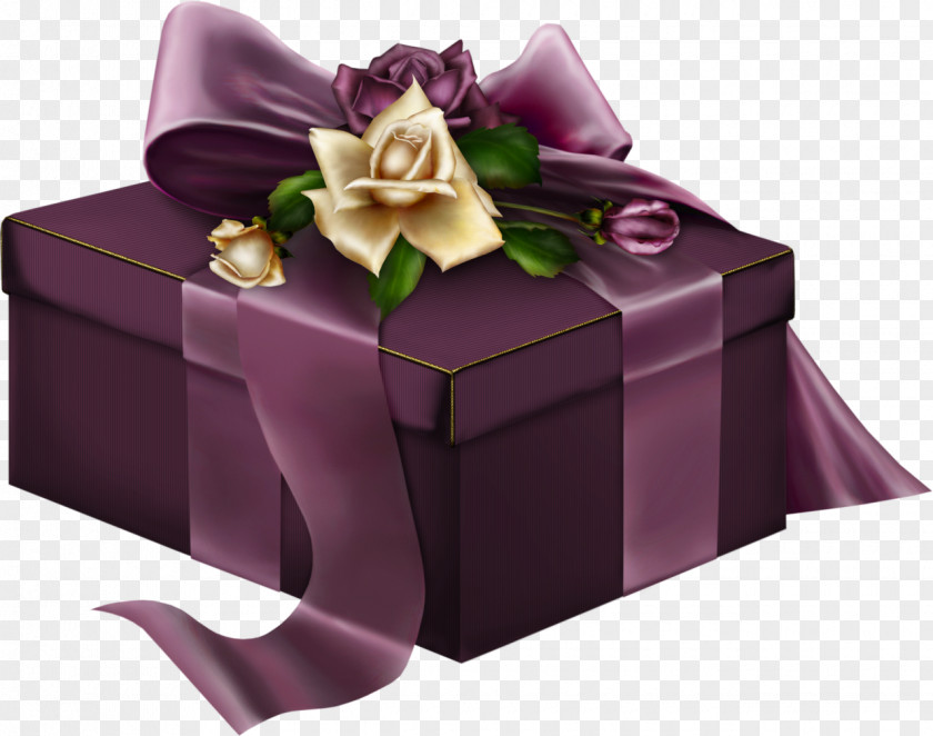 Gift Wrapping Purple Christmas Clip Art PNG