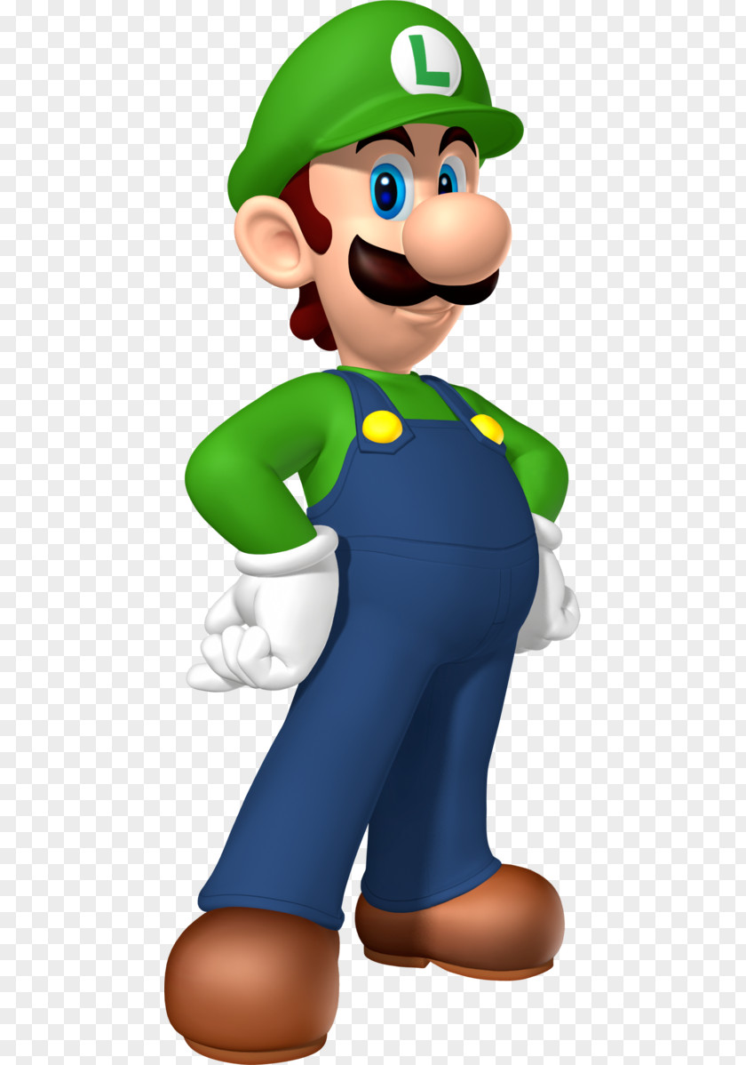 Luigi New Super U Luigi's Mansion Wii PNG