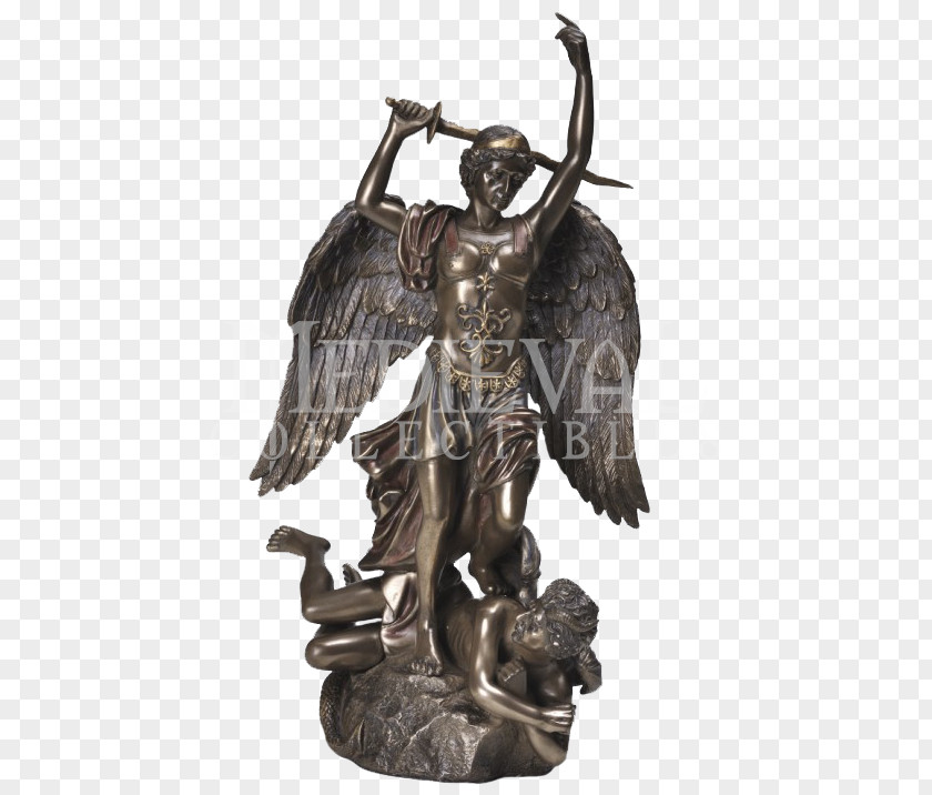 Angel Michael Lucifer Statue Sculpture Archangel PNG