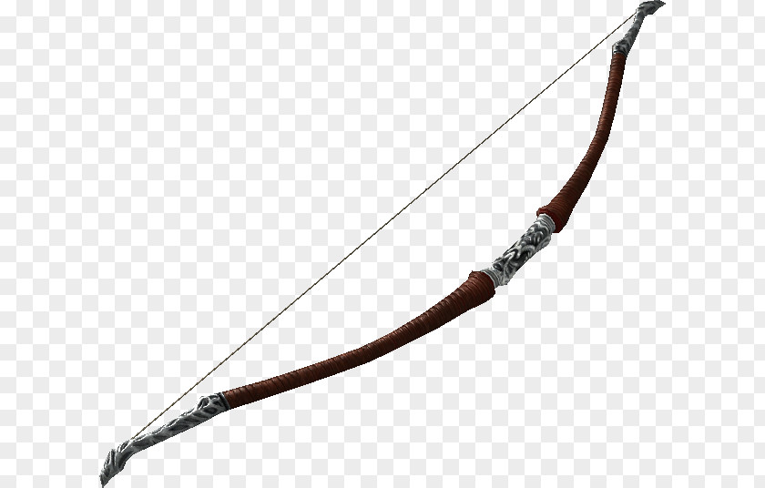 Bow And Arrow The Elder Scrolls V: Skyrim Oblivion PlayStation 3 Weapon PNG