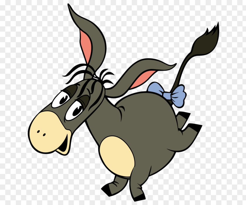 Cartoon Donkey Drawing PNG