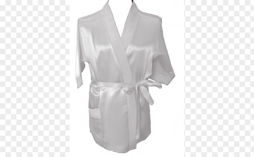 Dress Bathrobe White Gown Clothing PNG