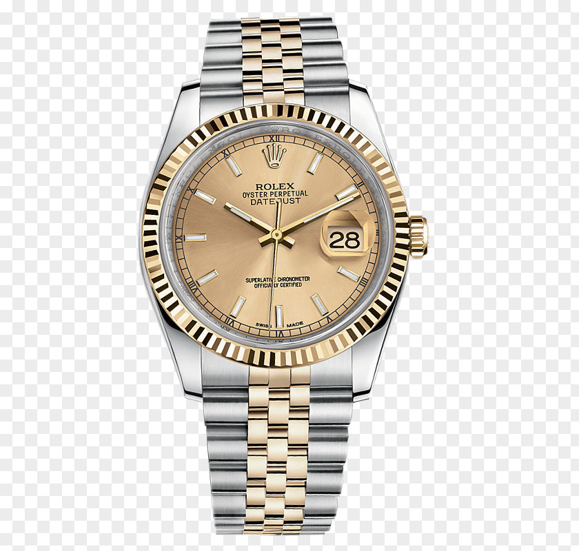 Gold Rolex Watch Male Table Datejust Submariner GMT Master II PNG