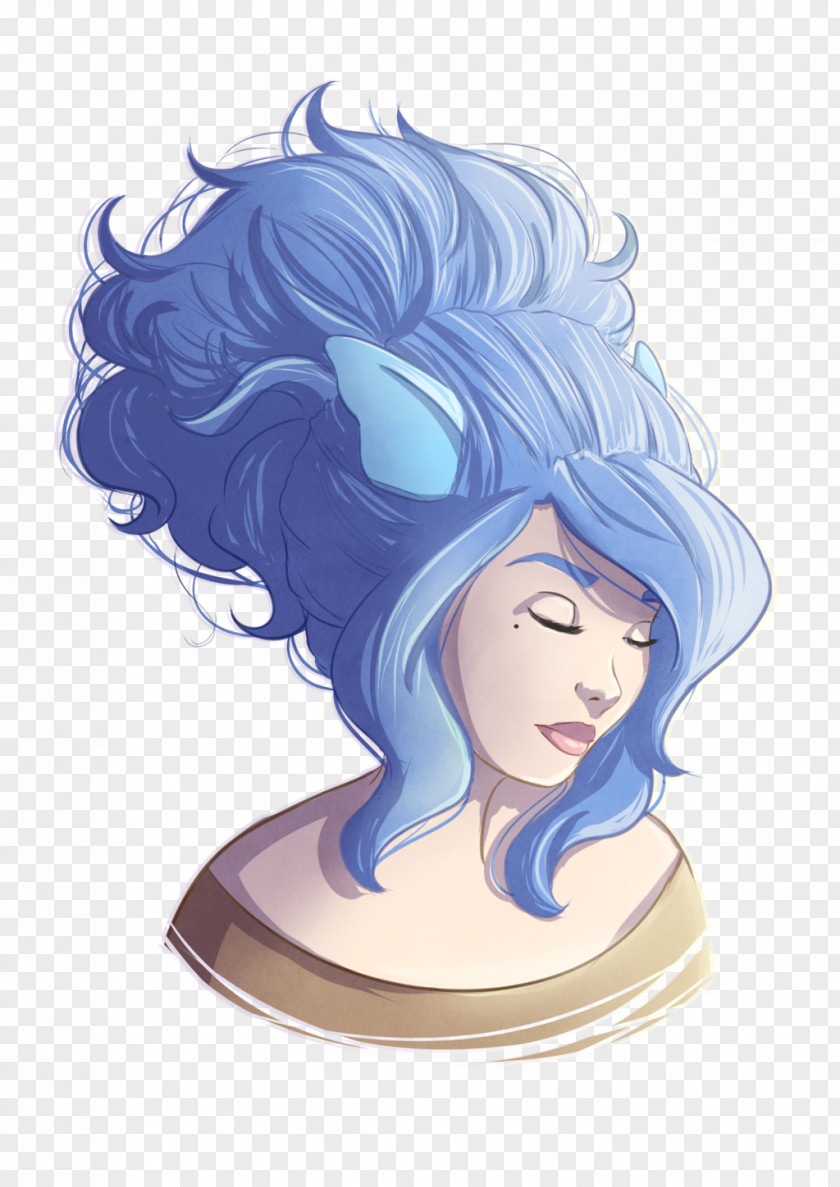 Hair Long Coloring Cartoon PNG