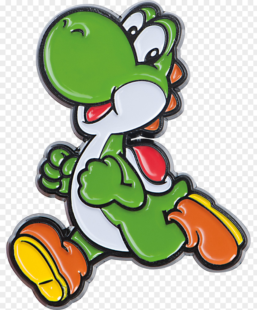 Mario Bros Super Bros. 3 Video Games Yoshi Collector Pin PNG