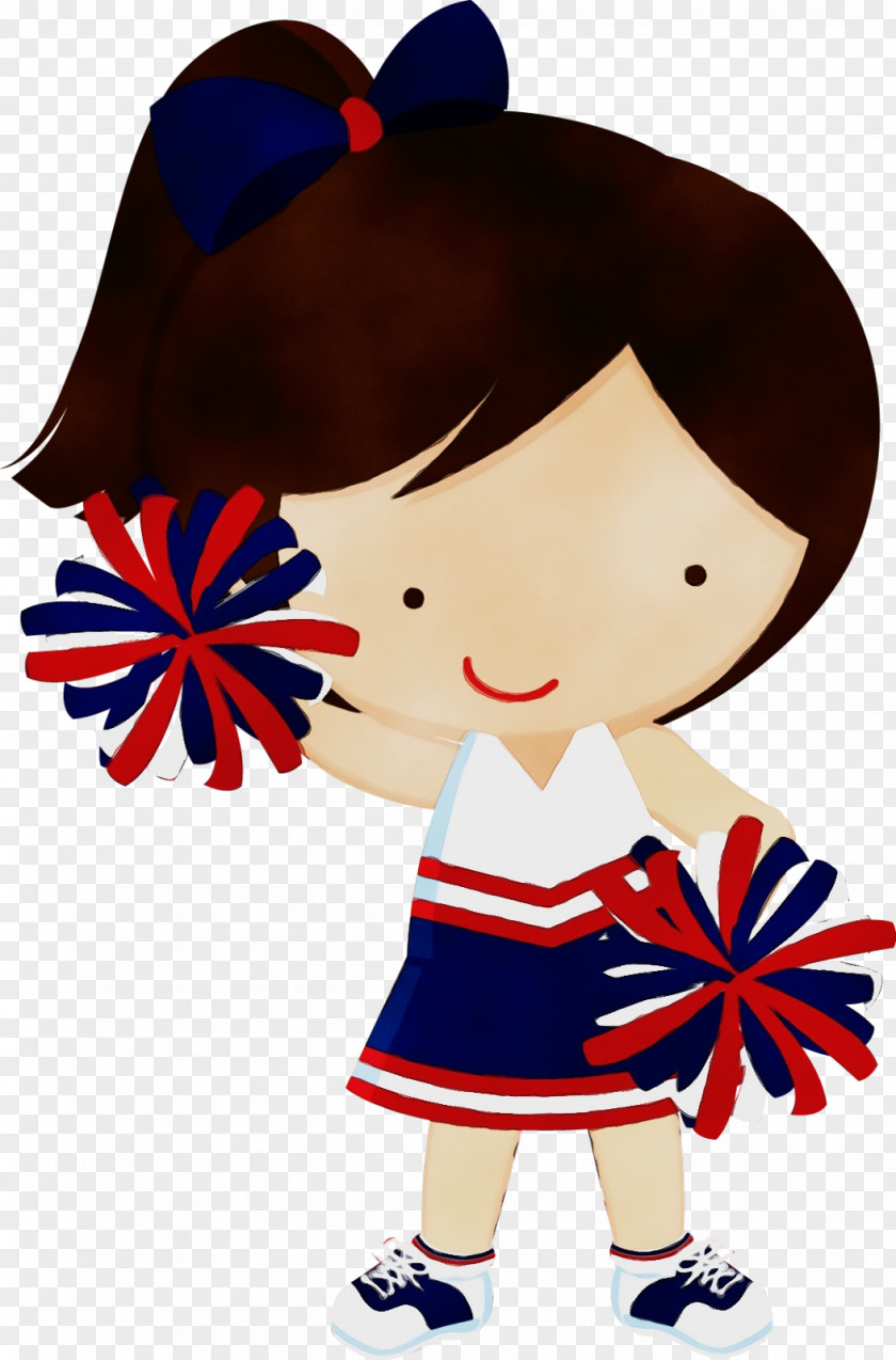 Mascot Uniform Watercolor Drawing PNG