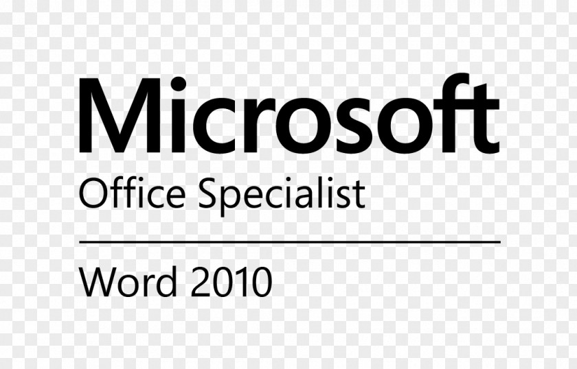 Microsoft Office Specialist 365 Word Certified Professional PNG