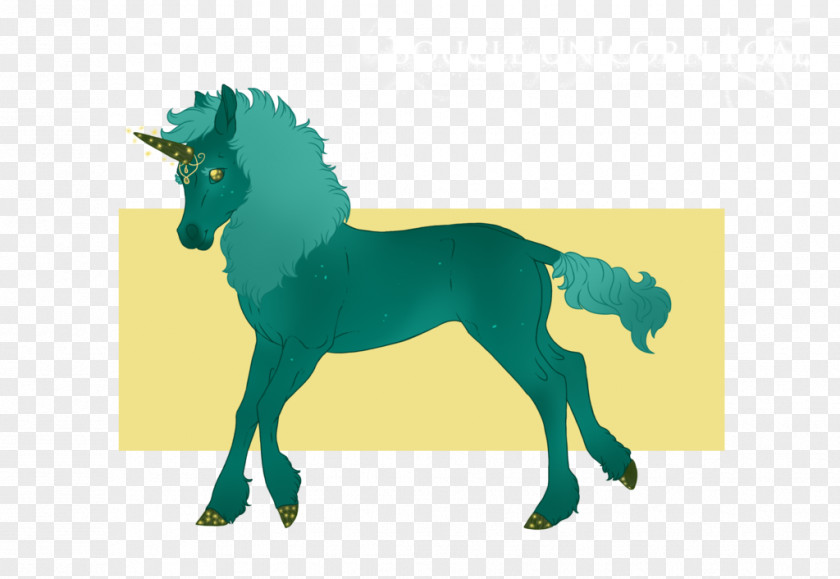 Mustang Stallion Unicorn Illustration Graphics PNG