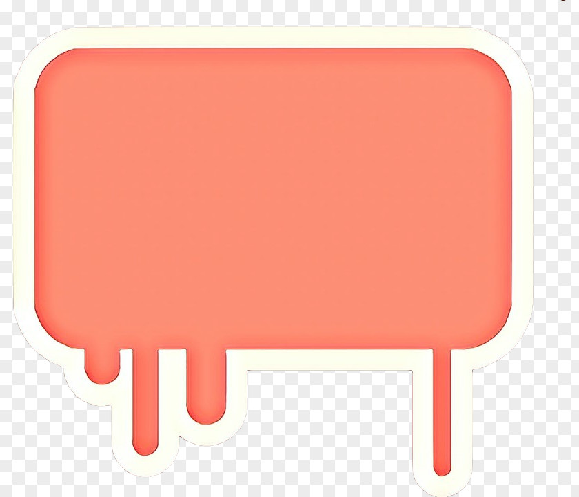 Table Rectangle Orange PNG