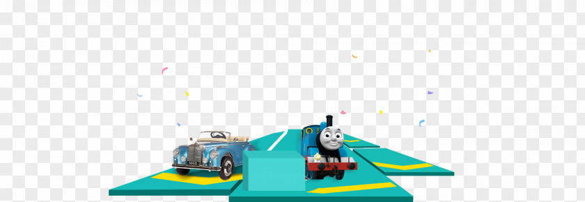 Thomas Train Car Illustration PNG