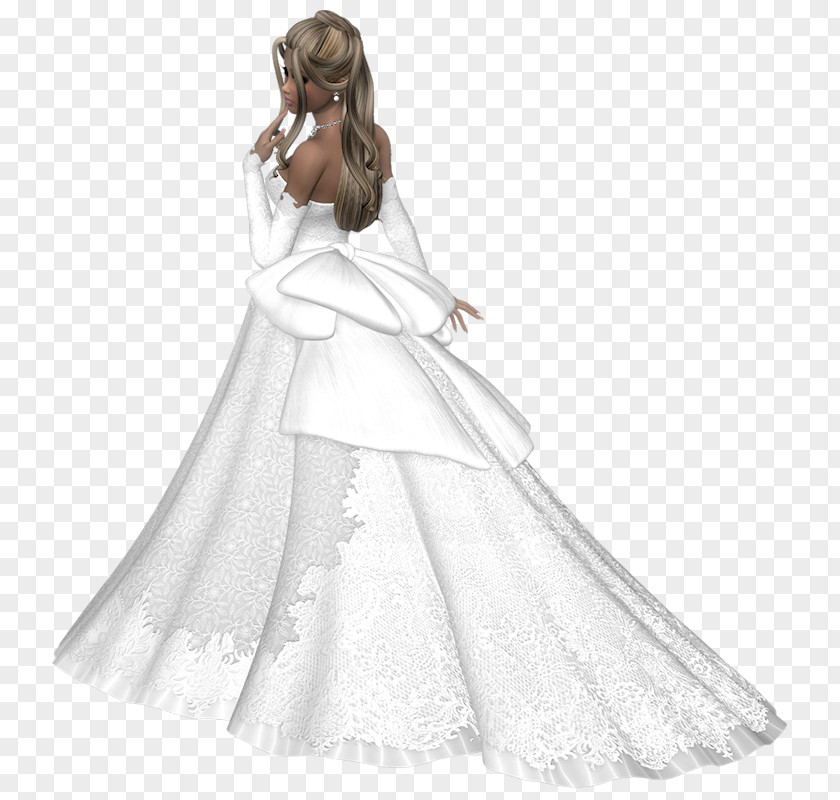 Wedding Dress Contemporary Western Bride PNG