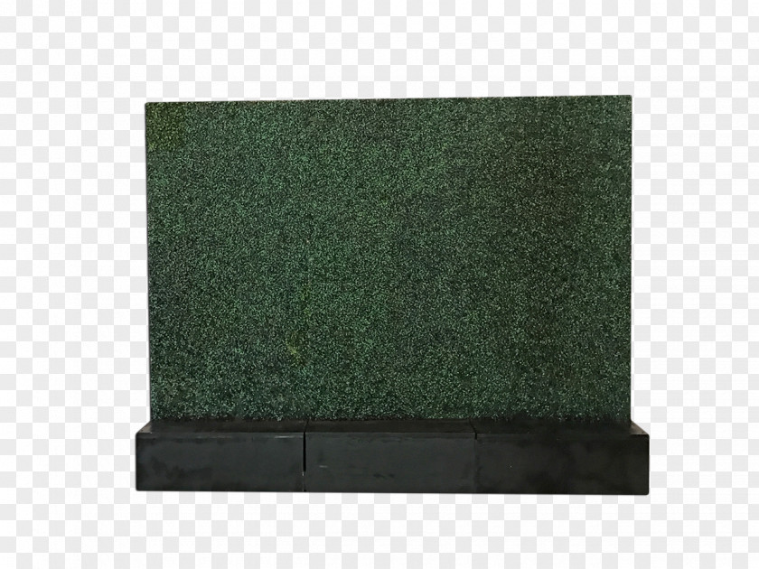 Angle Granite Rectangle Foot Hedge PNG