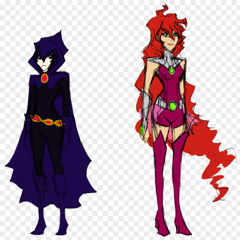 Raven Starfire Dick Grayson Miss Martian Beast Boy PNG