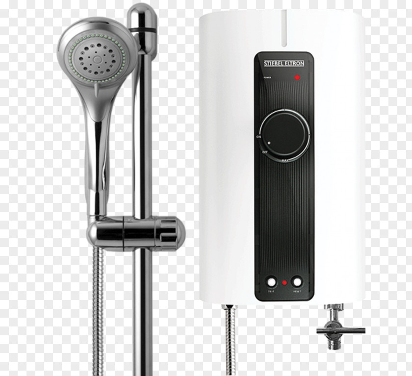 Shower Tankless Water Heating Stiebel Eltron Hot Dispenser Storage Heater PNG