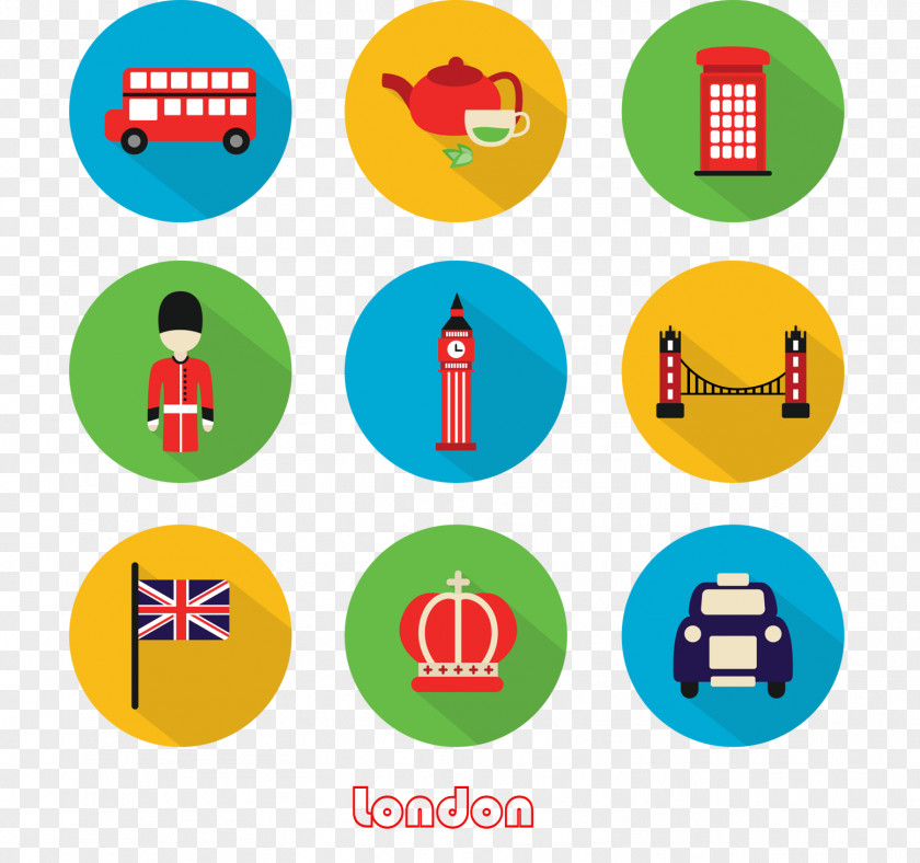 9 Circular Element Icon London Cupcake Bottle Cap Label Caps PNG