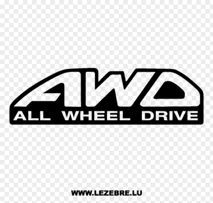 Awd Cartoon Car Logo Brand All-wheel Drive PNG