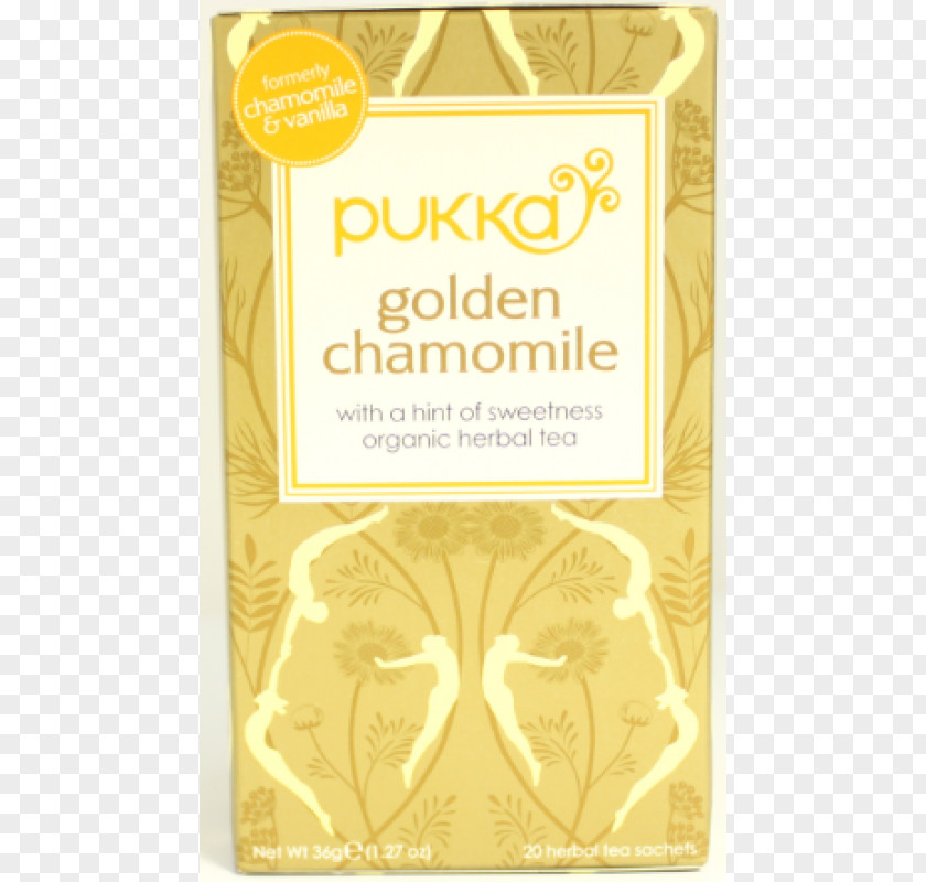 Chamomile Tea Herbal Pukka Herbs German Bag PNG