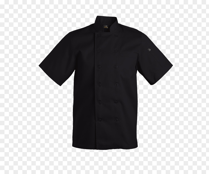 Chef Jacket T-shirt Polo Shirt Piqué Clothing PNG