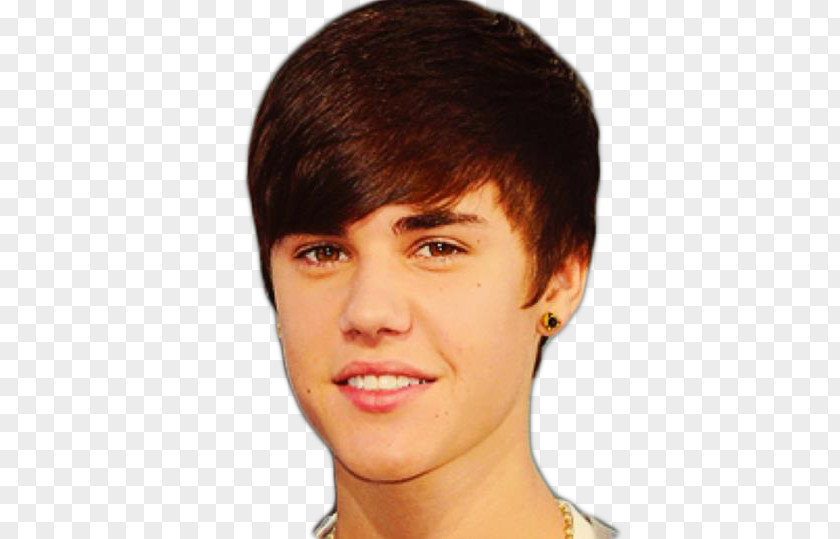 Justin Bieber Black Hair Brown Coloring PNG