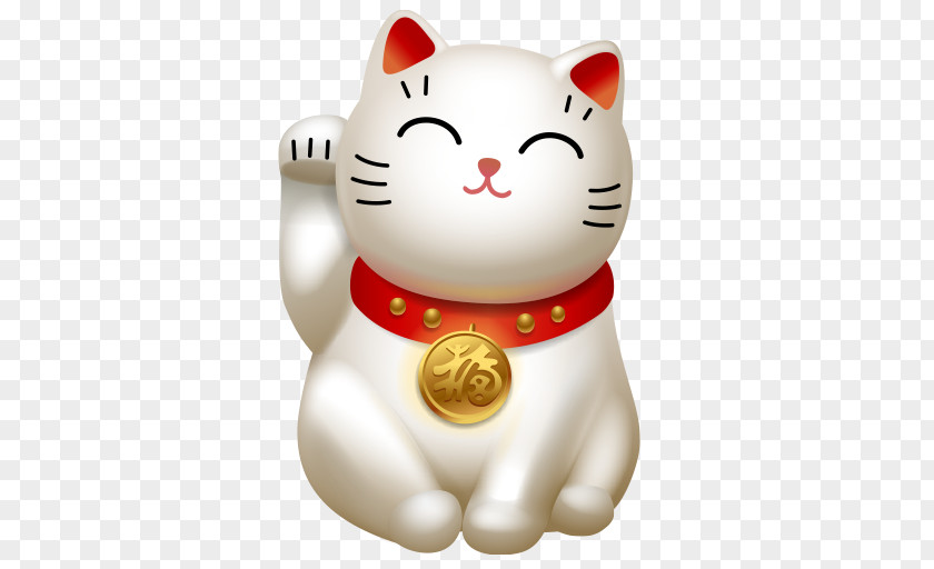 Lucky Money Cat Maneki-neko Luck Clip Art PNG