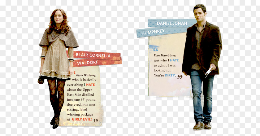 Dan Humphrey Blair Waldorf Advertising Outerwear PNG