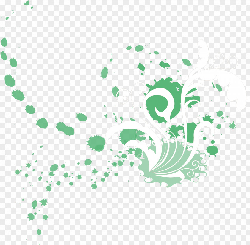 Green Background Elements Graphic Design PNG