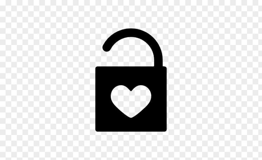 Lock Heart Clip Art PNG