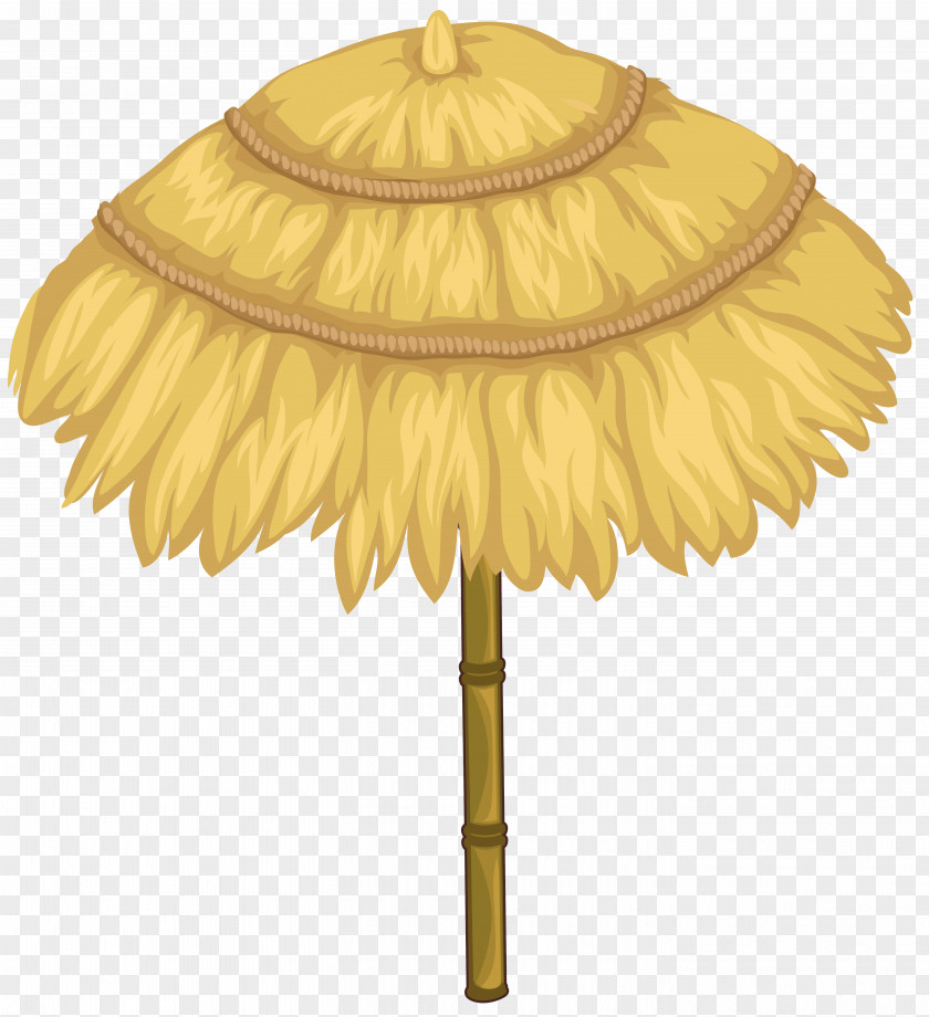 Thatched Umbrella Clipart Image Thatching Roof Palapa PNG