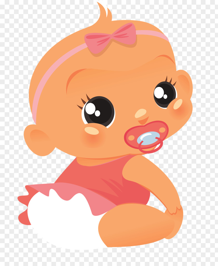 Child Infant Pacifier Cartoon Baby Shower PNG