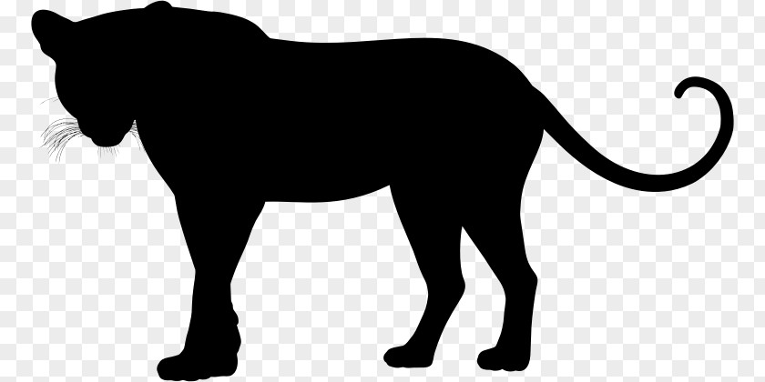 Leopard Silhouette Felidae Cougar Black Panther Cheetah PNG