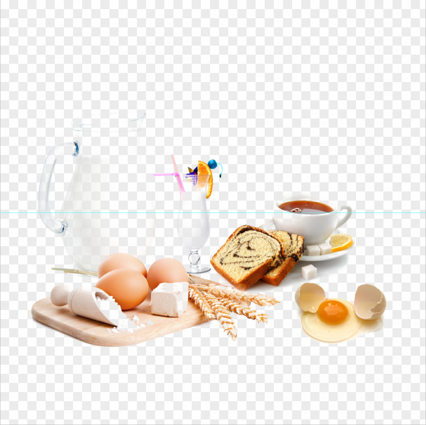 Nutritious Breakfast Coffee Soy Milk Egg PNG