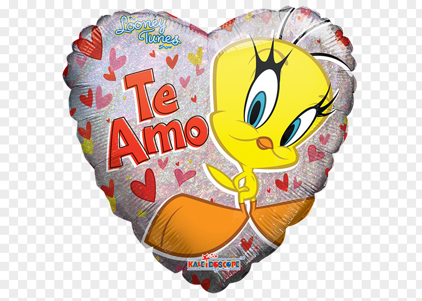 Piolin Tweety Looney Tunes Love Toy Balloon PNG