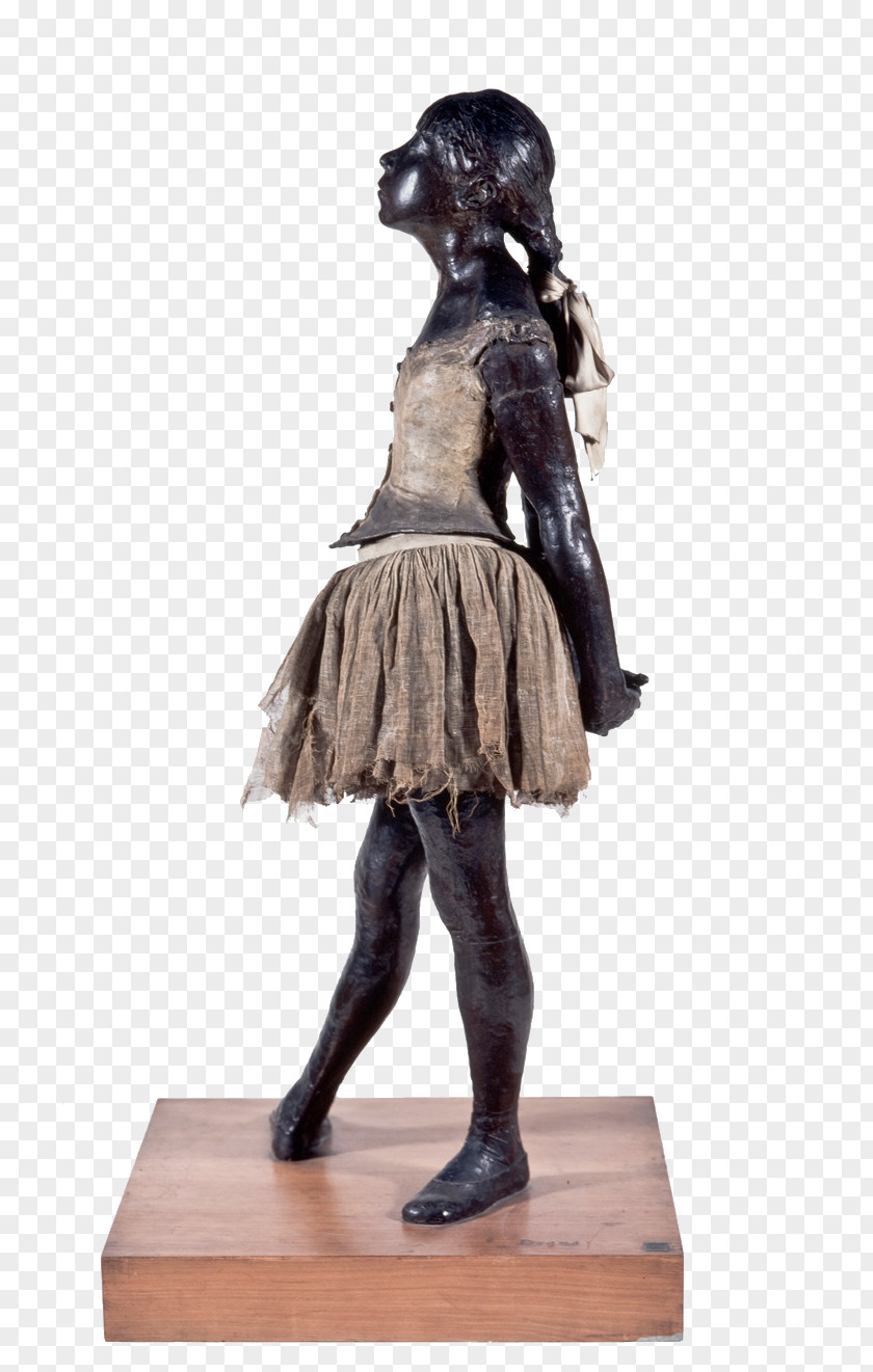 Classic Little Dancer Of Fourteen Years Ballet Sculpture Painting PNG