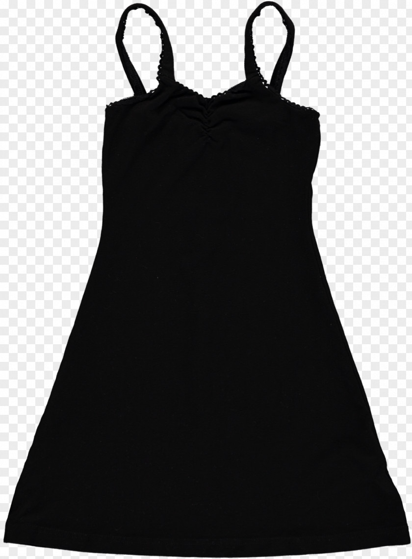 Dress Little Black Sleeve Gilets Neck PNG