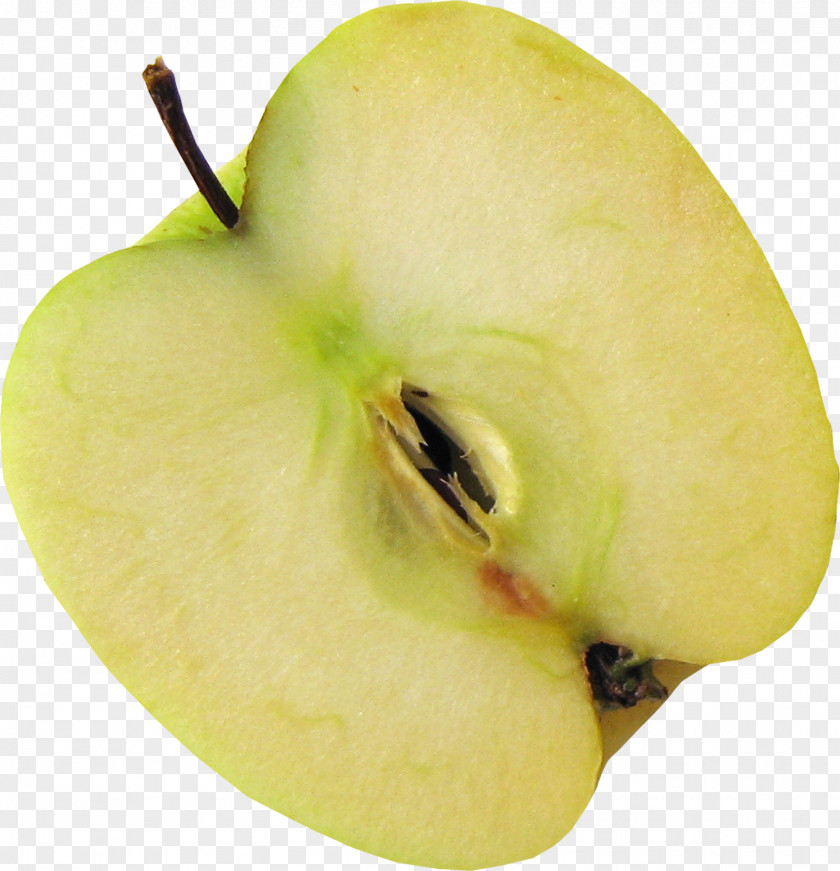 Green Cut Apple Granny Smith Download Resource PNG