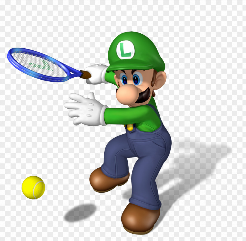 Luigi Mario Power Tennis Tennis: Tour Open Super Bros. PNG