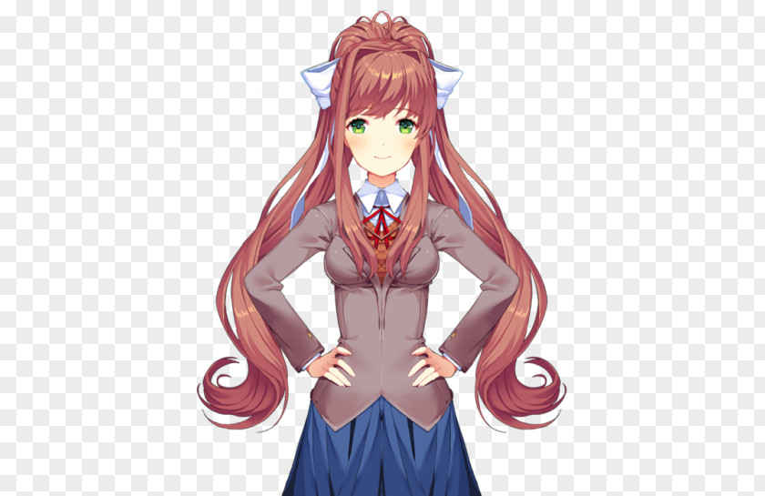 Monika Doki Literature Club! Team Salvato Mod PNG