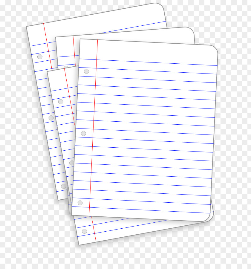 Paper Cliparts Ruled Notebook Clip Art PNG
