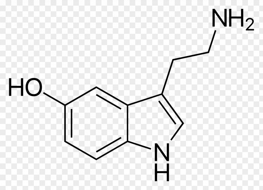 Serotonin Hormone Indole Neurotransmitter Pharmaceutical Drug PNG