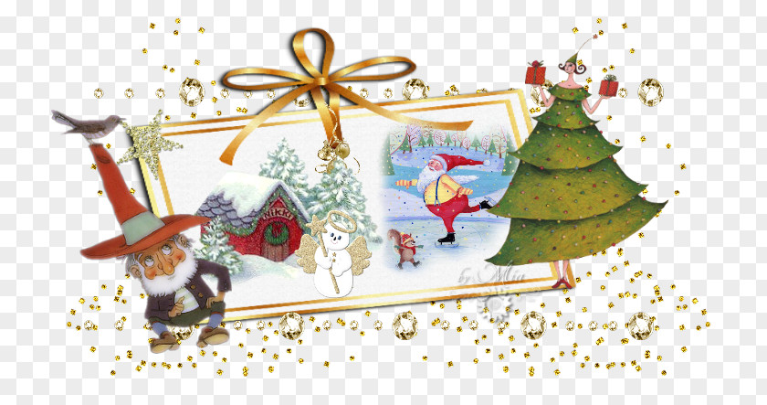Snow Event Christmas Ornament PNG
