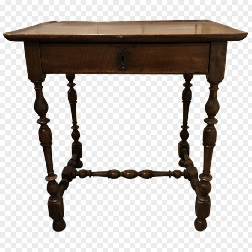 Wood Table Bedside Tables Furniture Antique Writing PNG