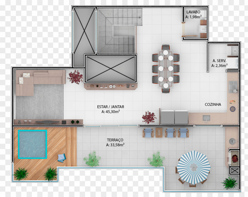 Design Floor Plan PNG