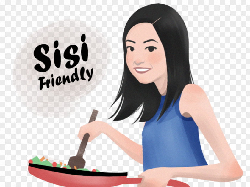 Eating Vegetarian Food Cartoon PNG