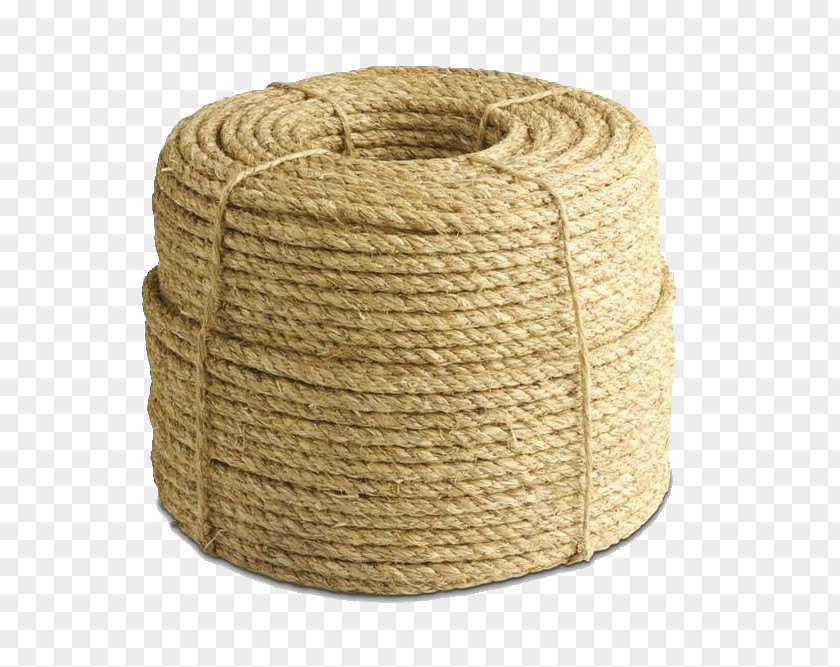 Large Bundle Curly Cord Manila Rope Coir Fiber PNG